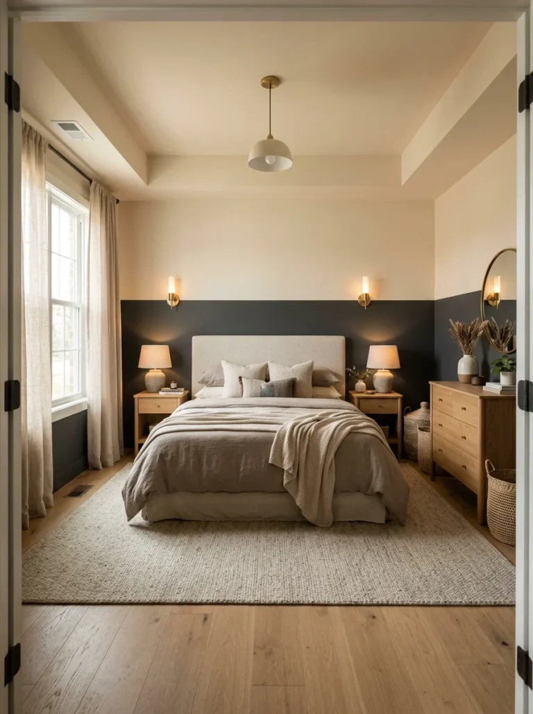 17+ Stunning Two Tone Bedroom Ideas You Will Absolutely Love