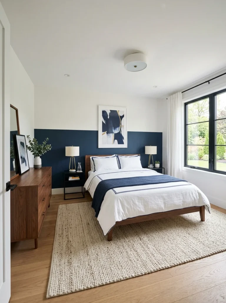 16+ Gorgeous Creative Painted Headboard on Wall Ideas You’ll Love