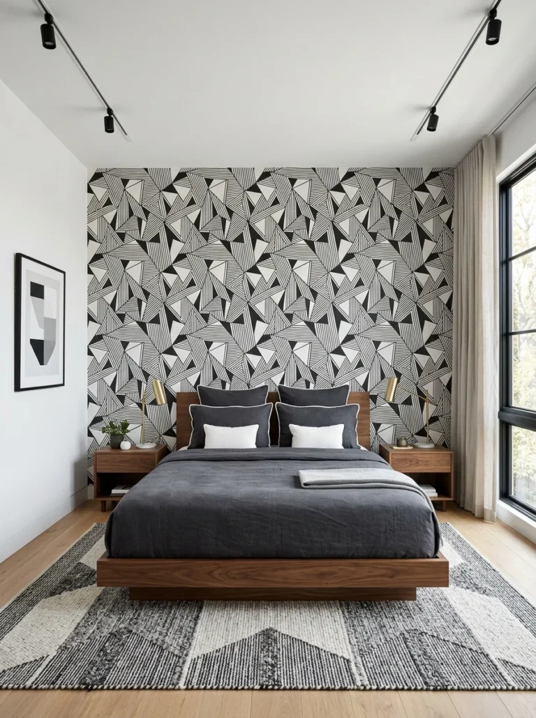 17+ Stunning Accent Wall Ideas With Bedroom Wallpaper You Will Absolutely Love