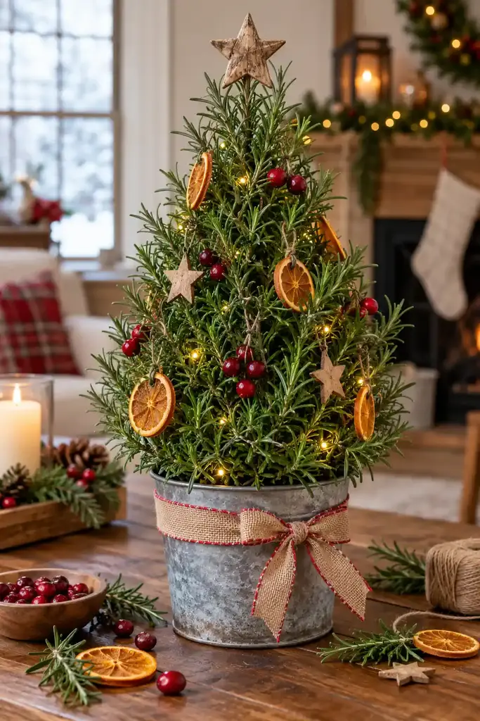 Rosemary miniature Christmas tree