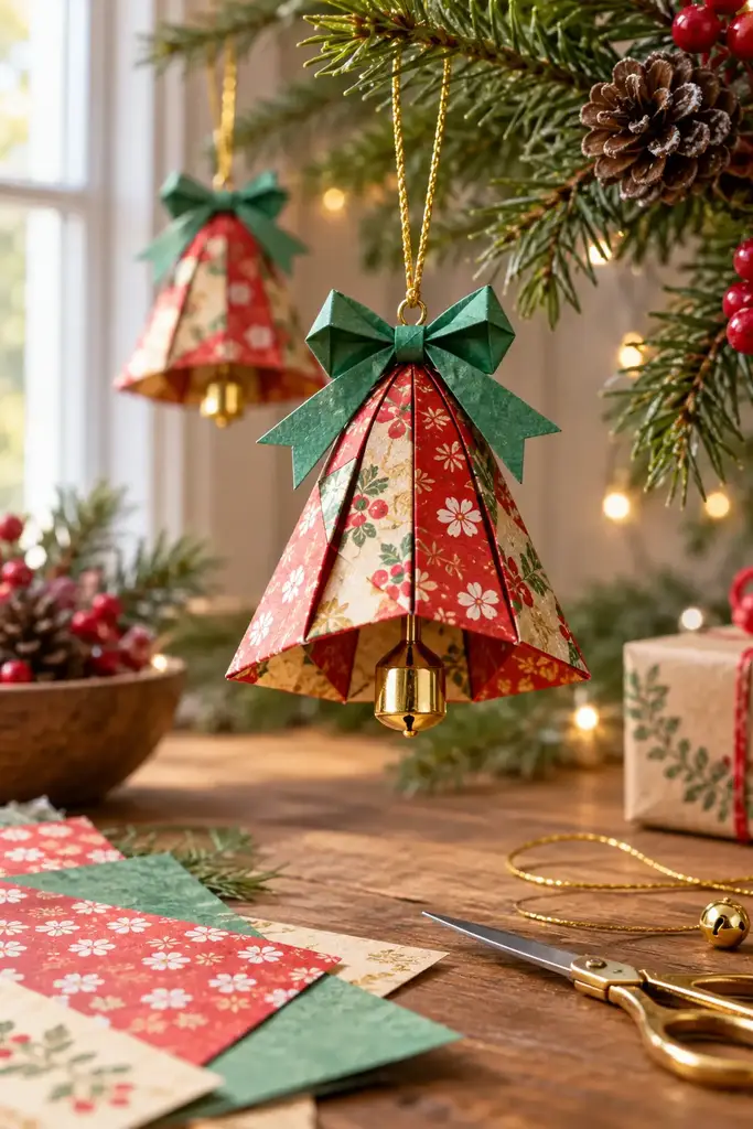 Origami bell