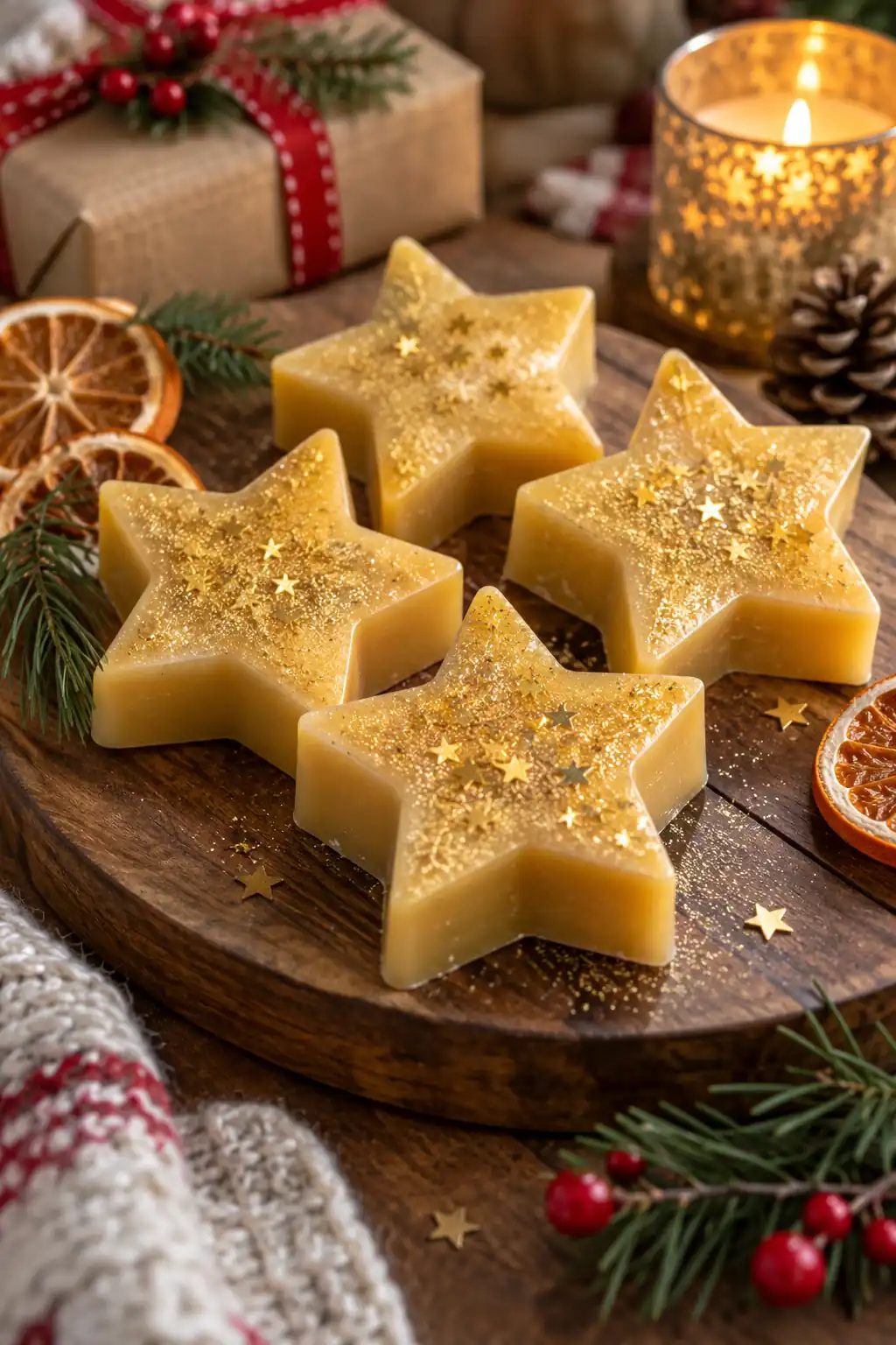 Gold Star Soaps Christmas soap ideas