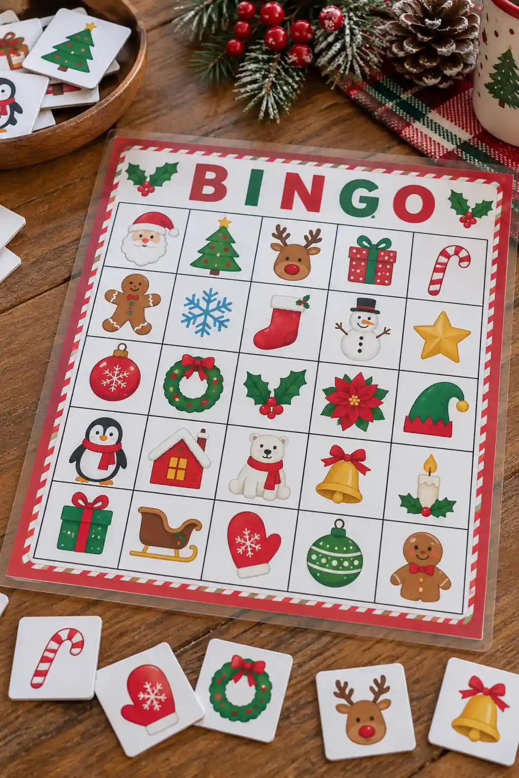 Classroom Laminated Bingo Christmas bingo ideas
