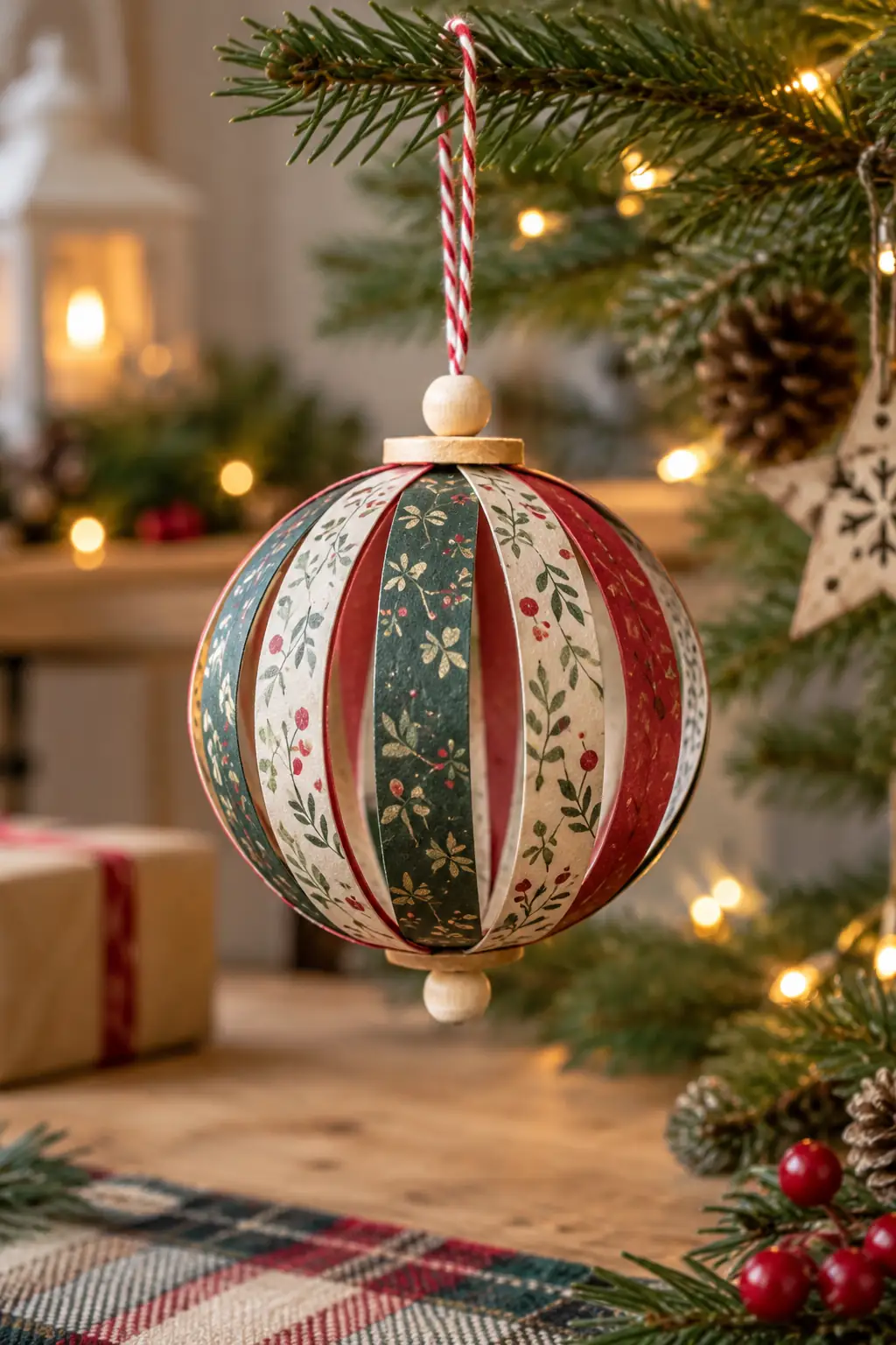 Paper Strip Bauble Christmas baubles ideas