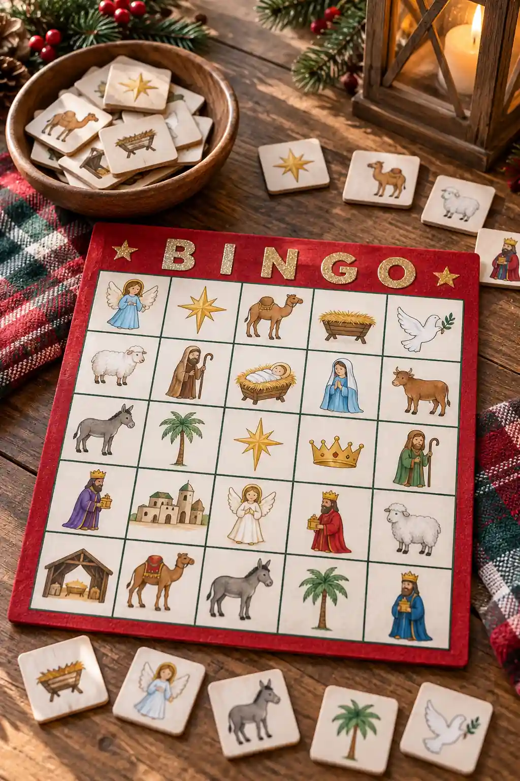 Nativity Picture Bingo Christmas bingo ideas