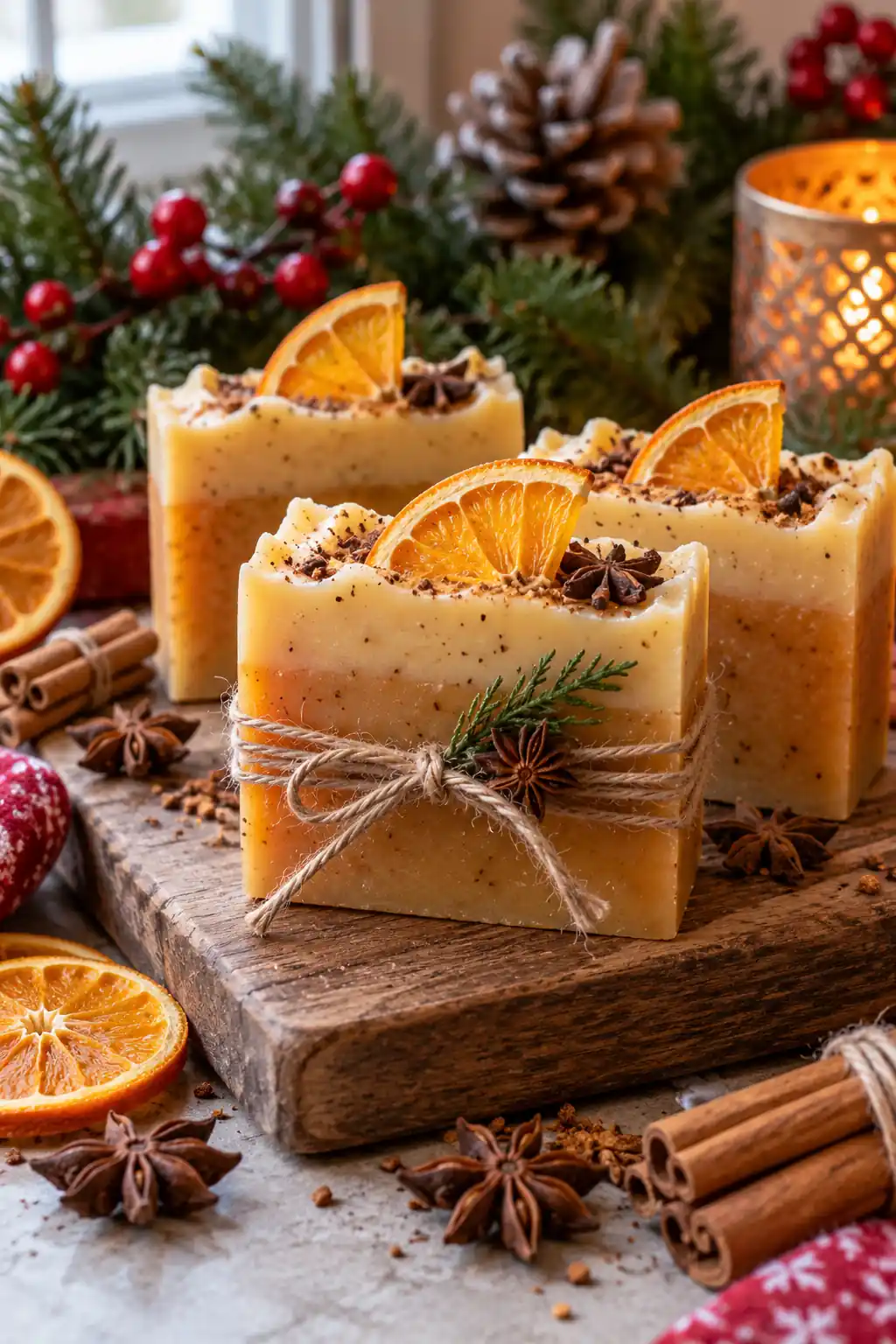 Orange Spice Soap Christmas soap ideas