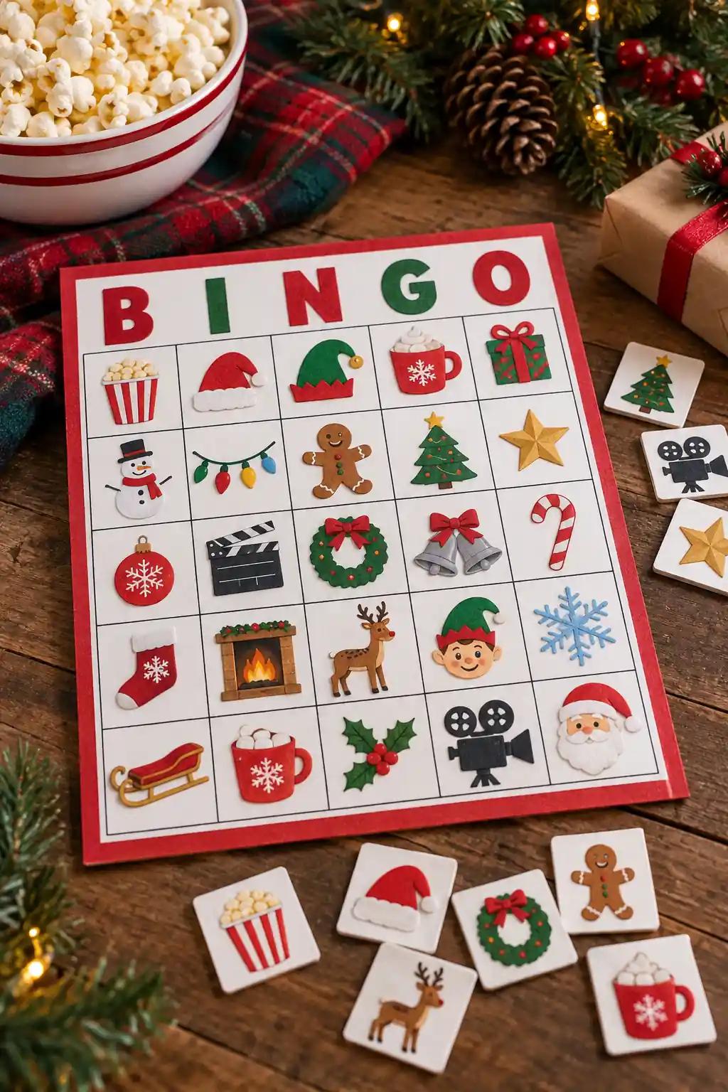 Christmas Movie Prop Bingo Christmas bingo ideas