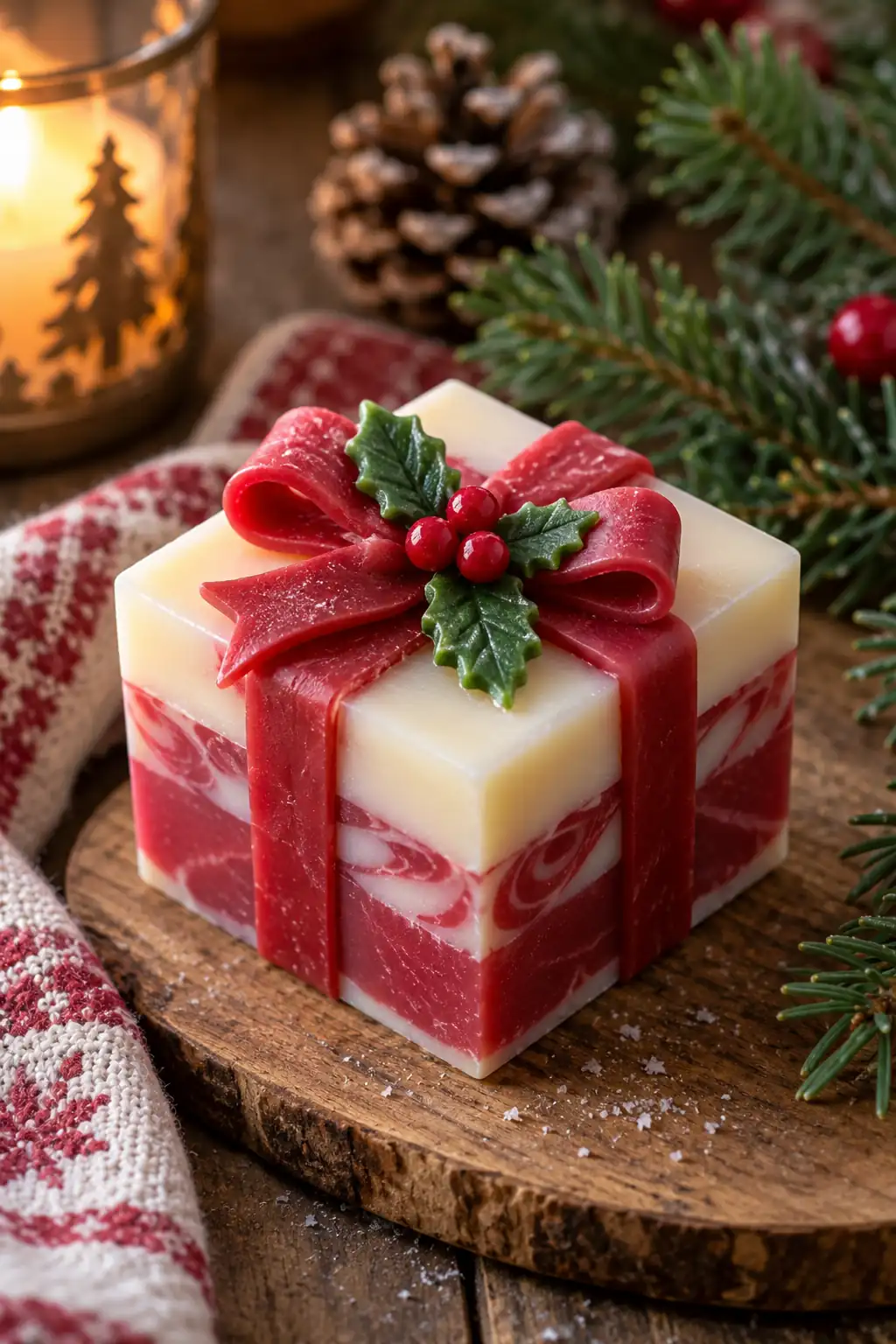 Gift Box Soap Christmas soap ideas