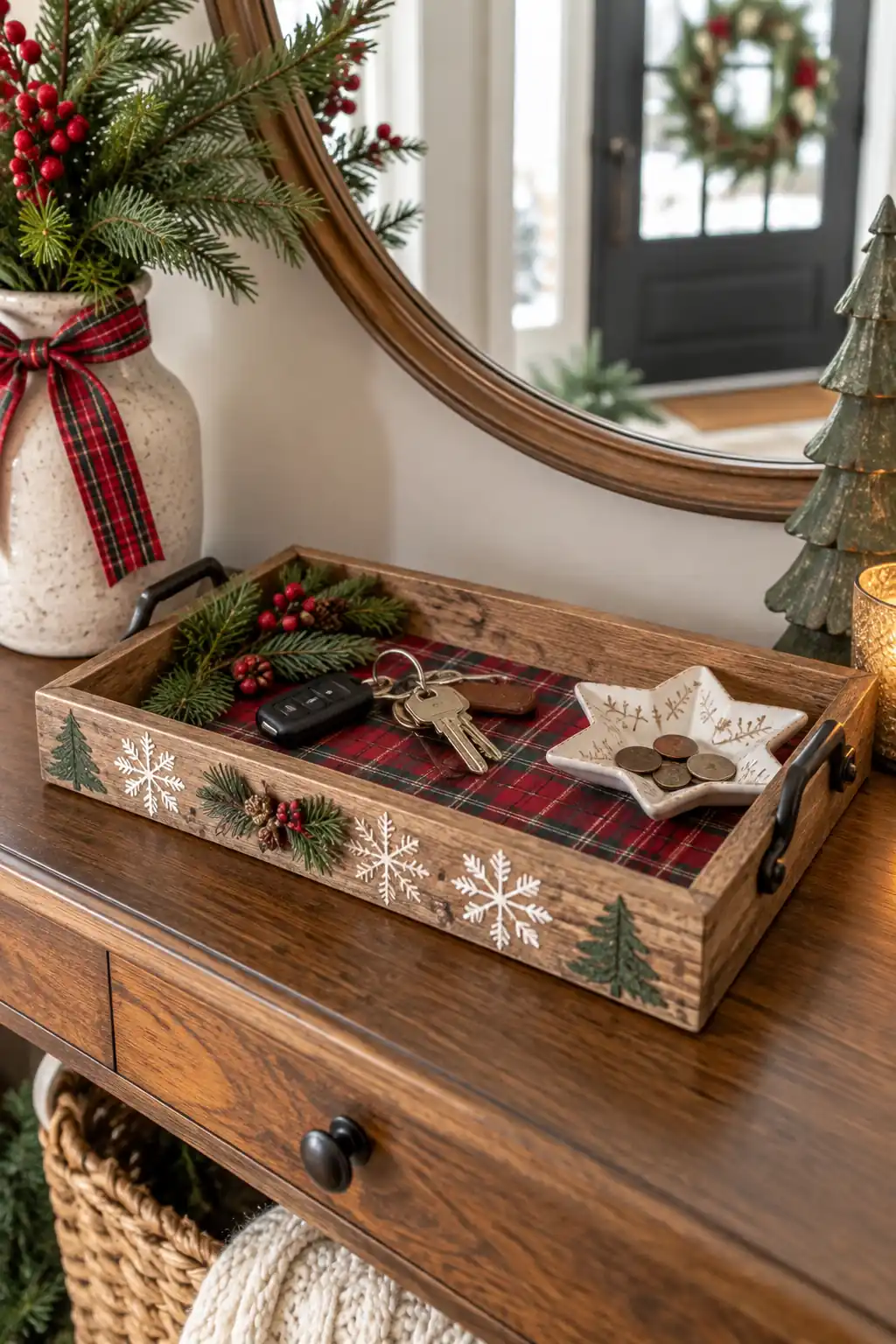 Entryway Key Tray Christmas tray ideas