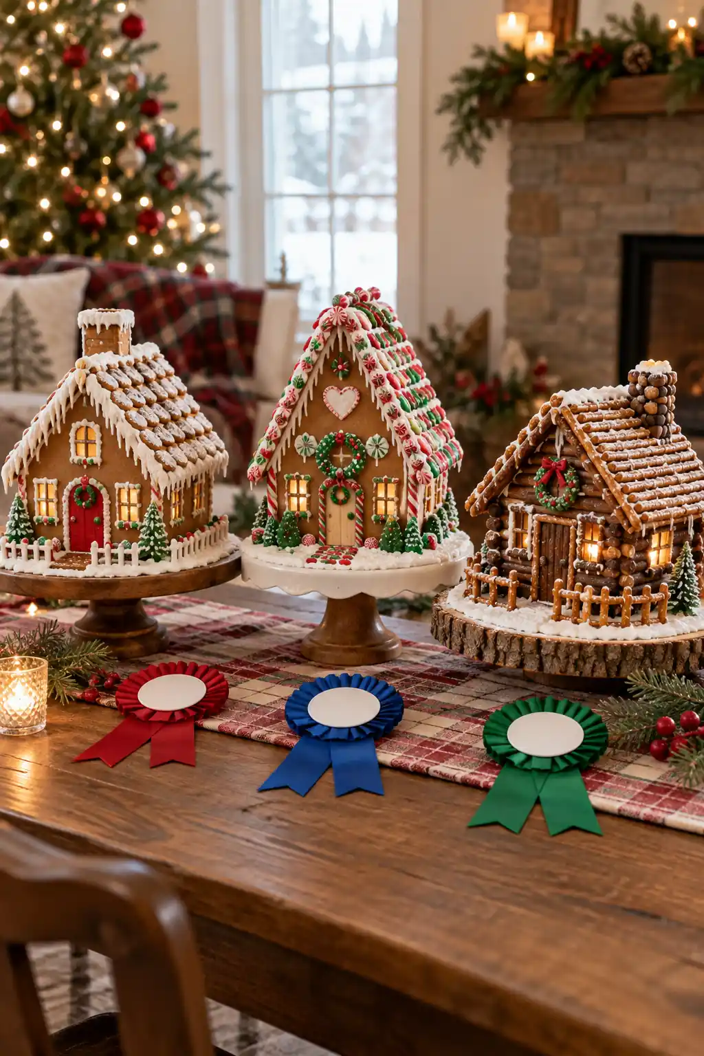 Gingerbread house decorating contest, one of these christmas contest ideas