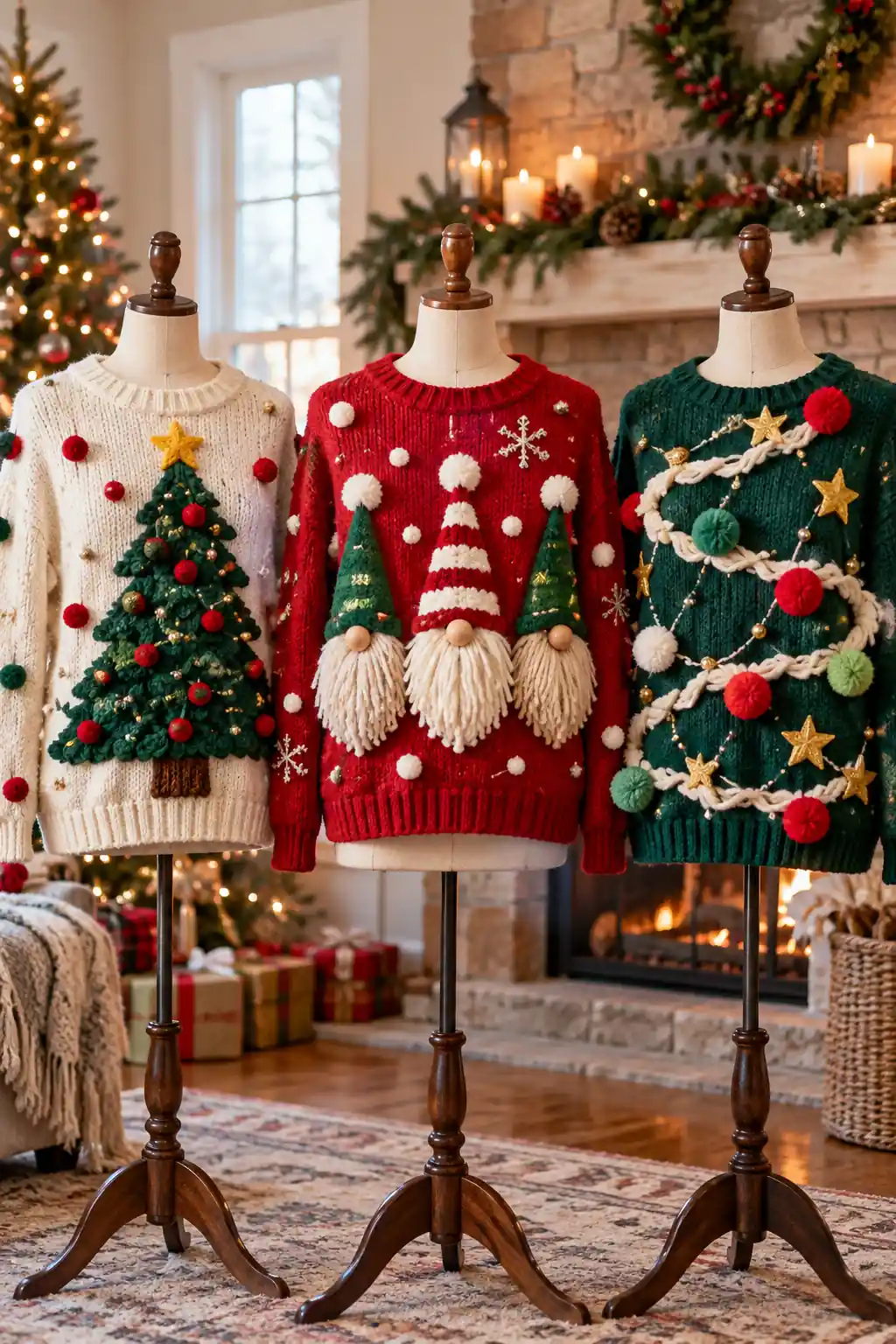 02 ugly Christmas sweater contest