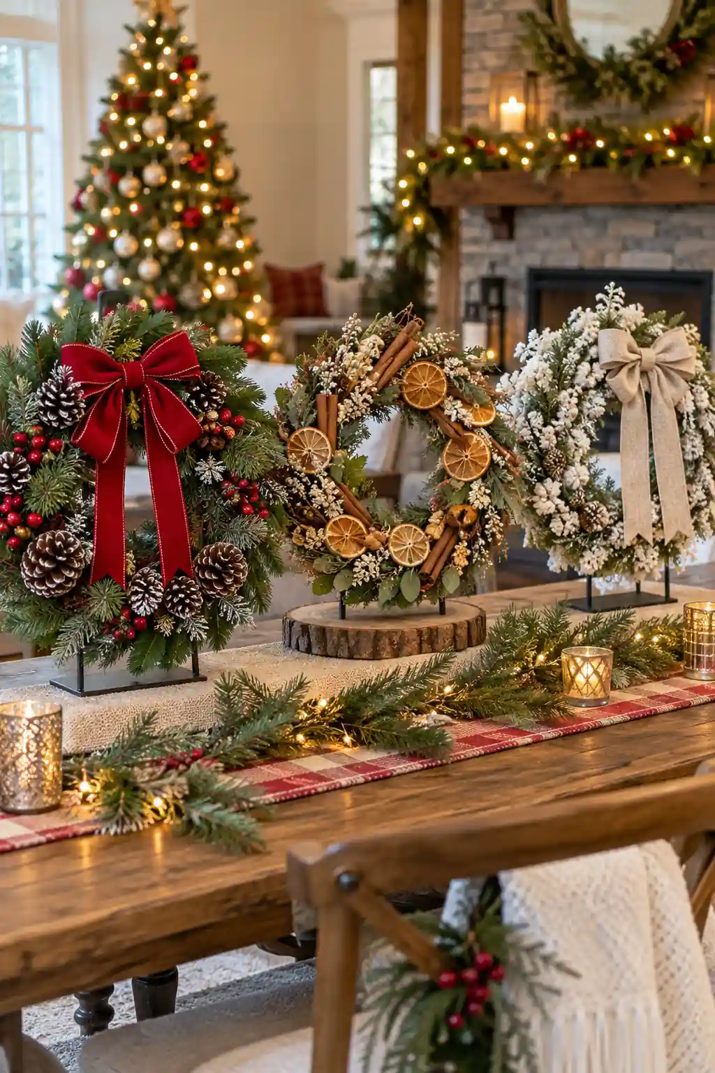05 Christmas wreath making contest
