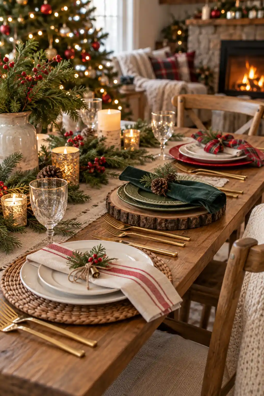 11 Christmas table setting contest