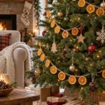 Orange slice garland, one of these christmas craft ideas for pinterest