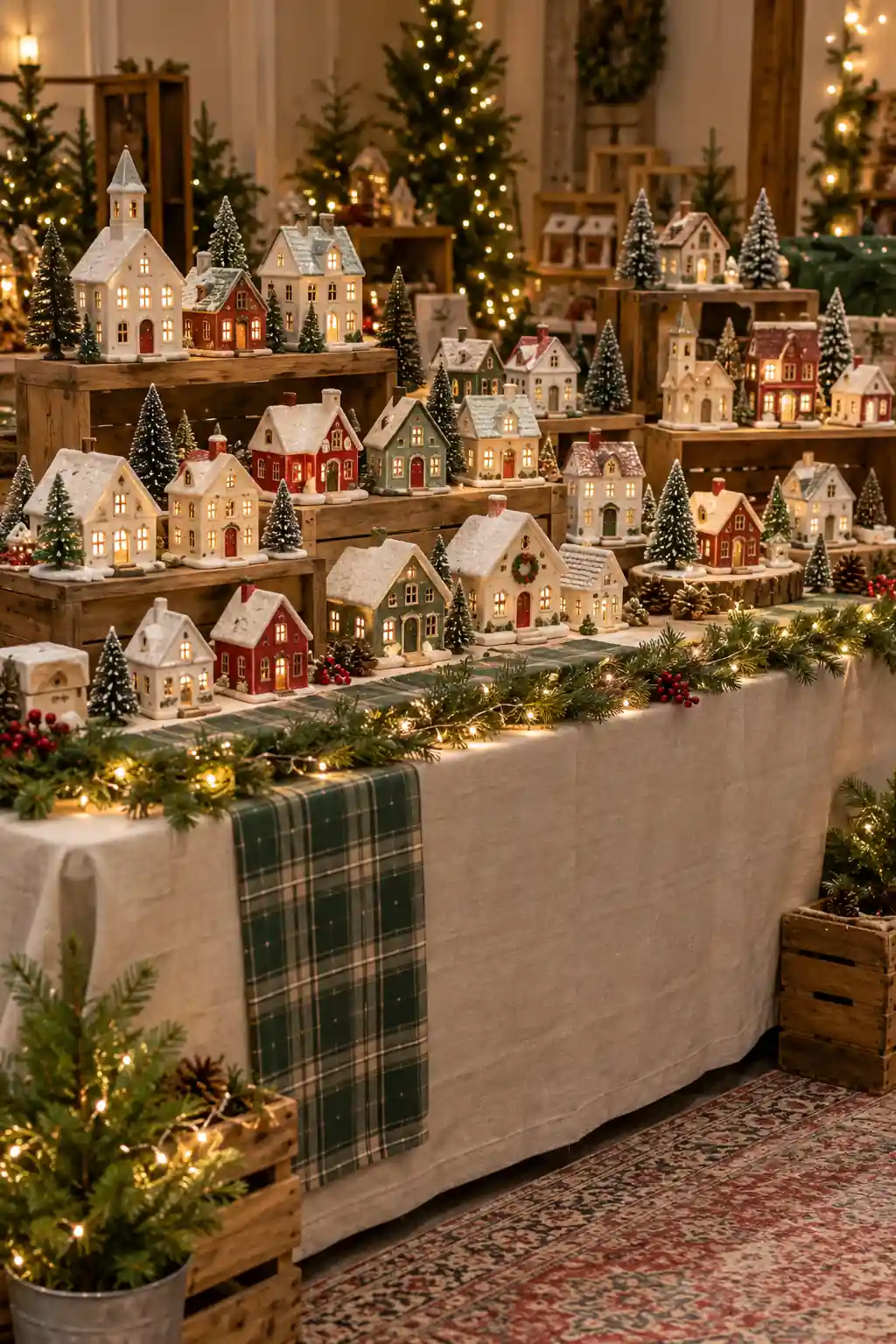 04 ceramic christmas village stall