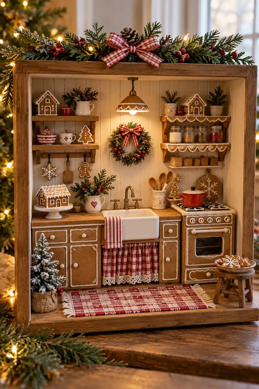 03 shadowbox gingerbread kitchen