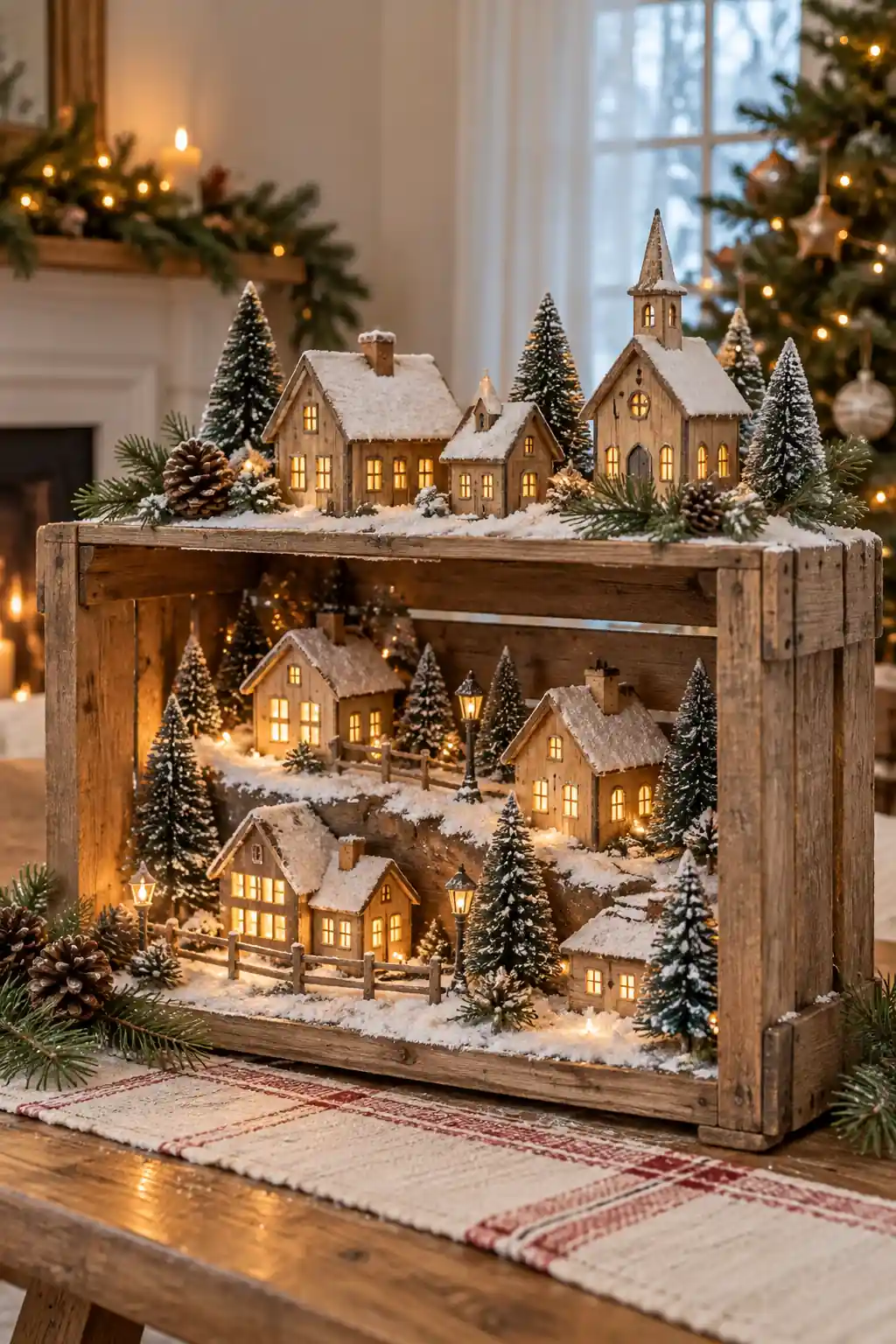 09 wooden crate mountain village