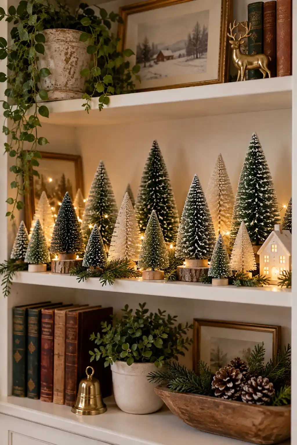 05 bookshelf bottlebrush forest