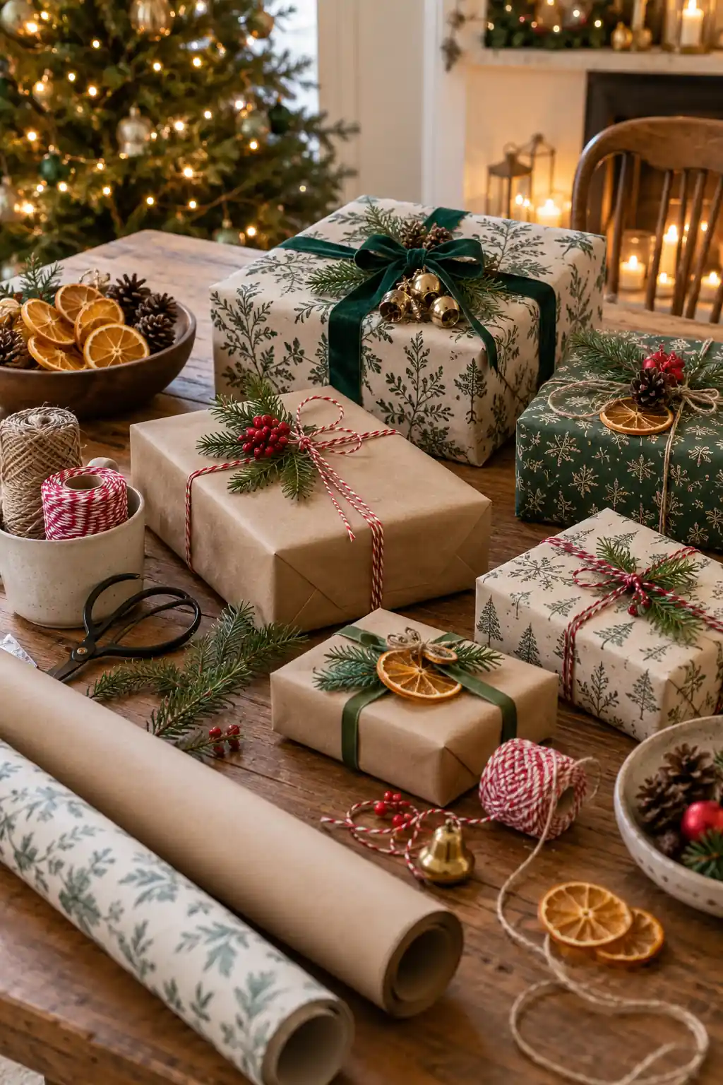 07 holiday gift wrapping gathering