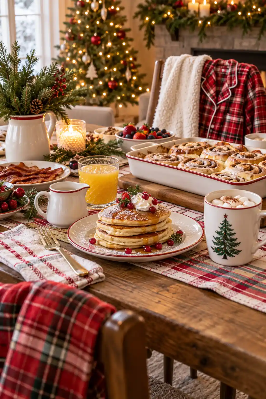 11 holiday pajama breakfast