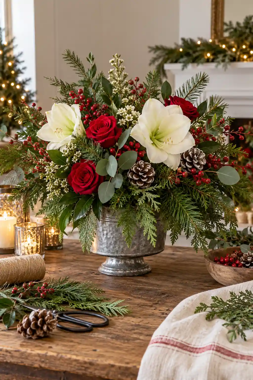 17 festive flower arranging workshop