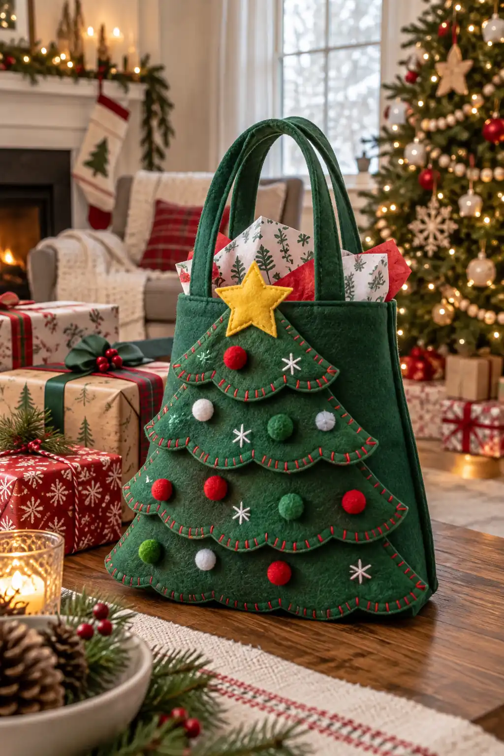 02 felt tree bag