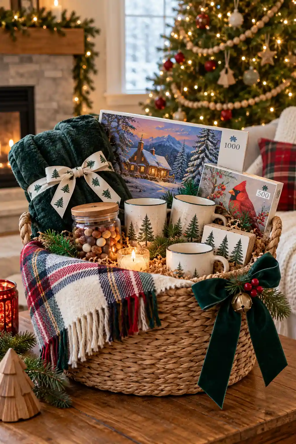 16 puzzle night basket