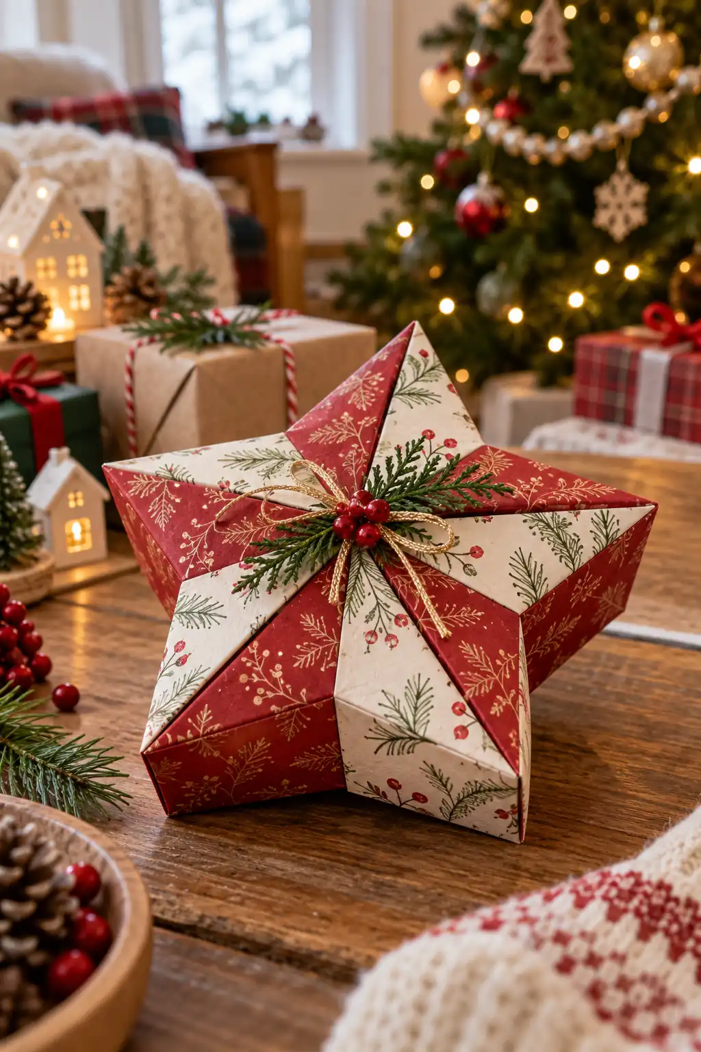 04 origami star box