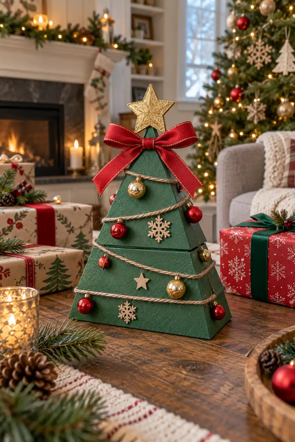 07 christmas tree shaped box