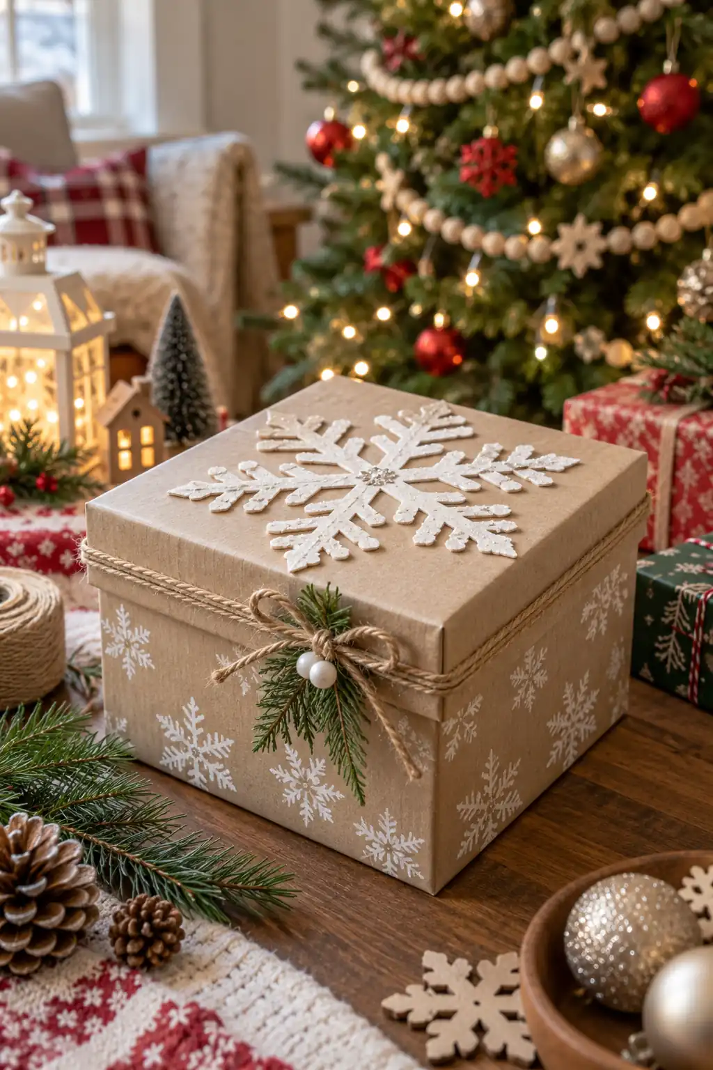 08 snowflake lidded box