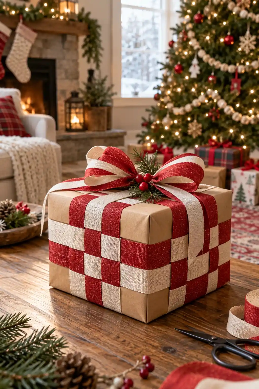 14 ribbon woven box
