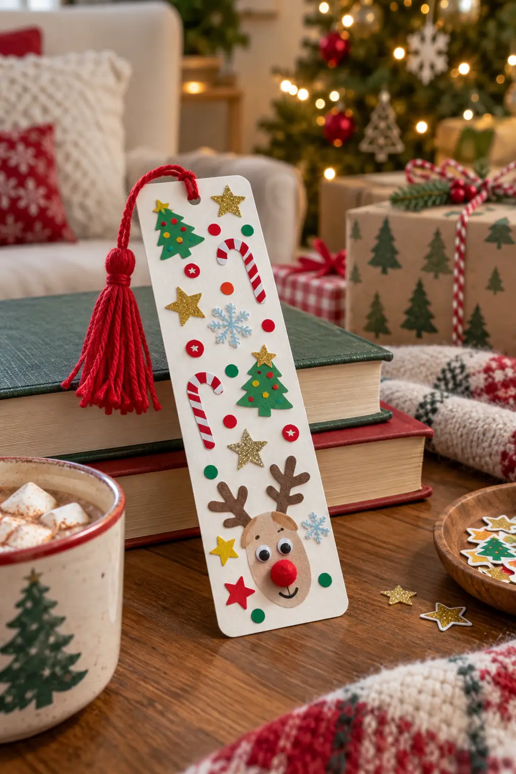 08 sticker decorated bookmark
