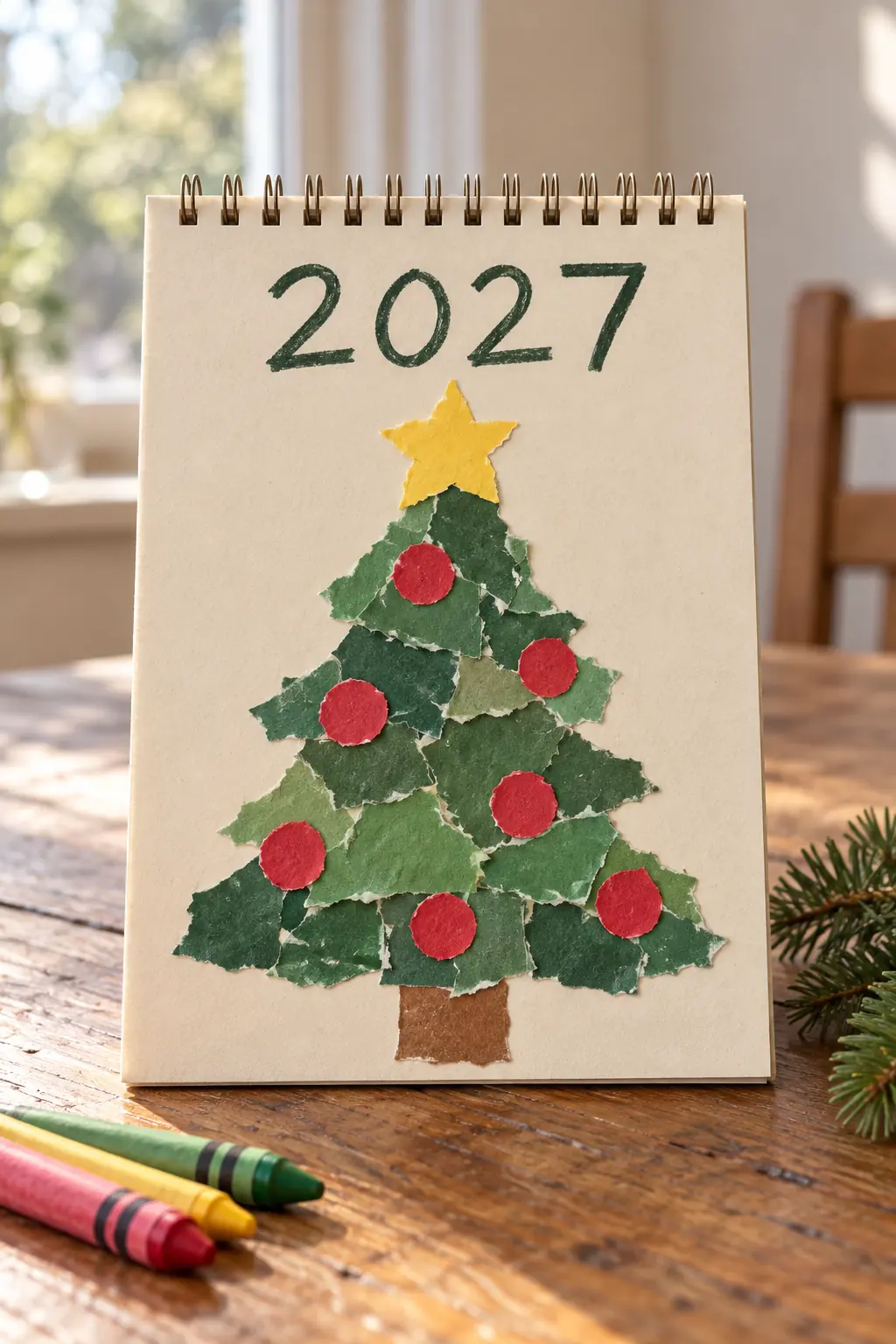 13 collage calendar cover