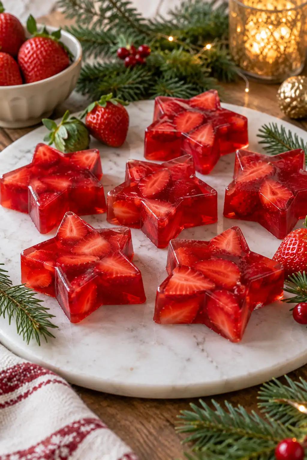 04 strawberry gelatin star bites