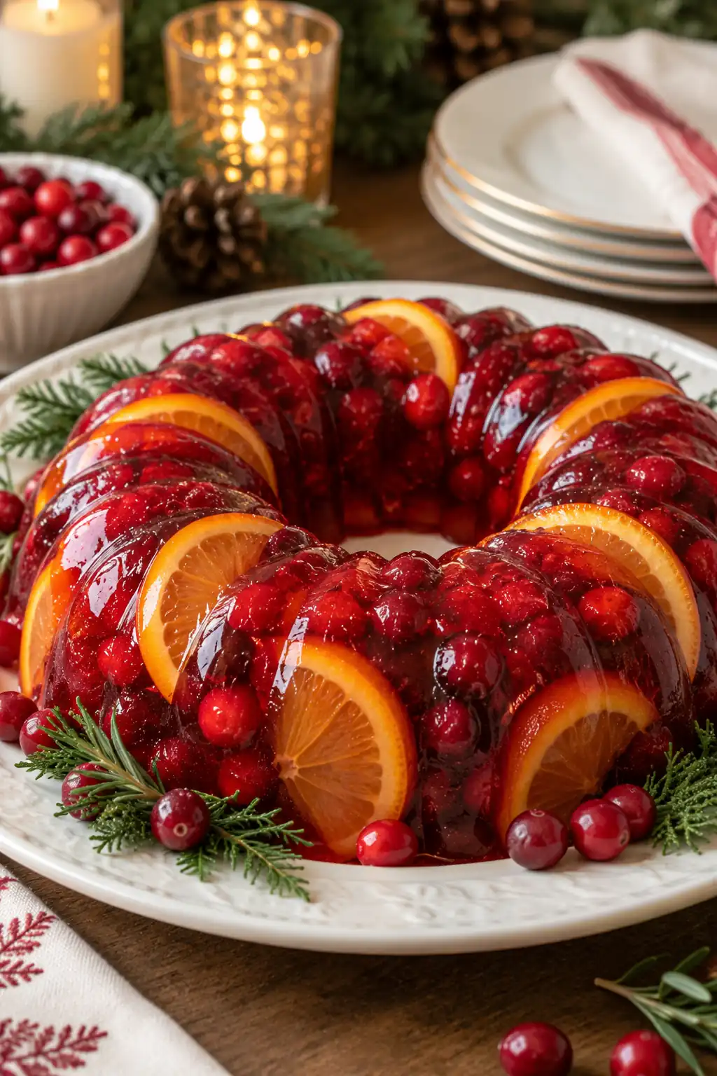 06 cranberry orange gelatin ring