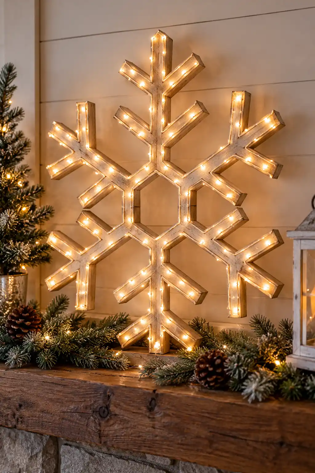 05 snowflake outline light marquee