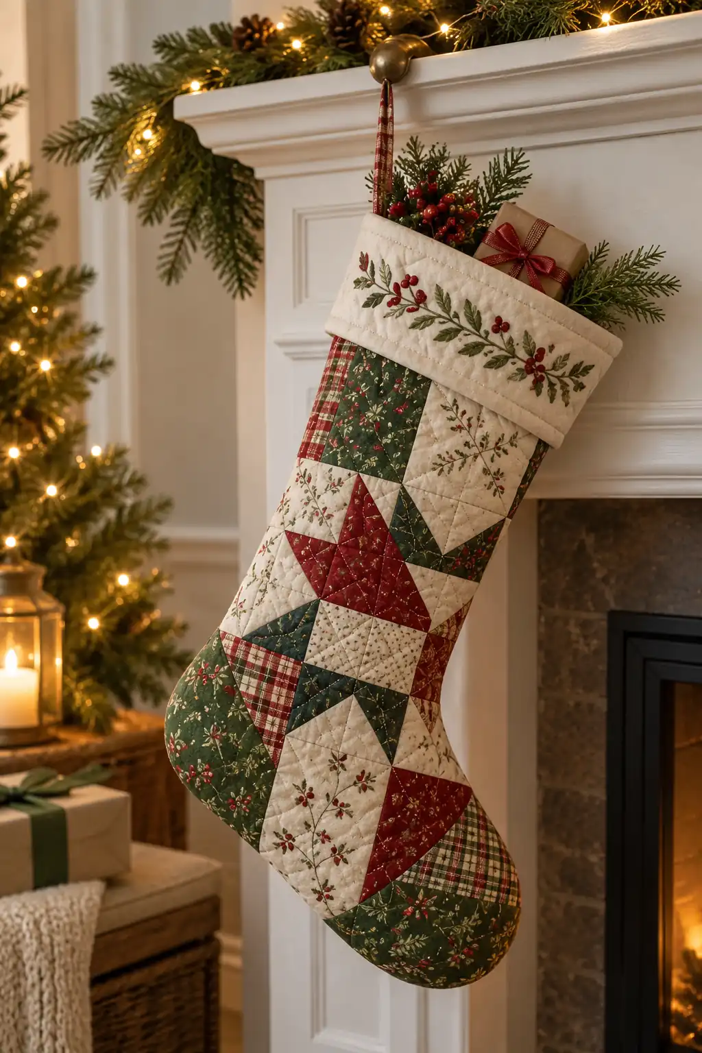 03 quilted stocking