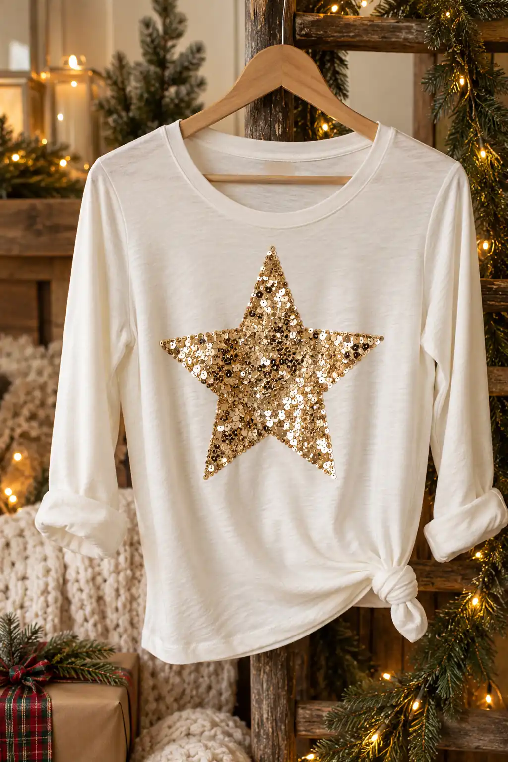 06 sequin star shirt