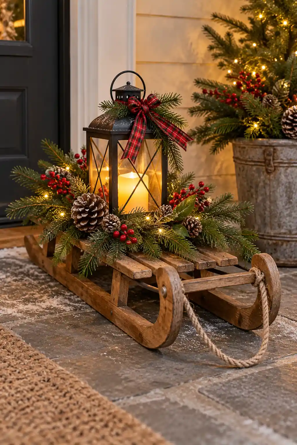 07 sled with lantern led