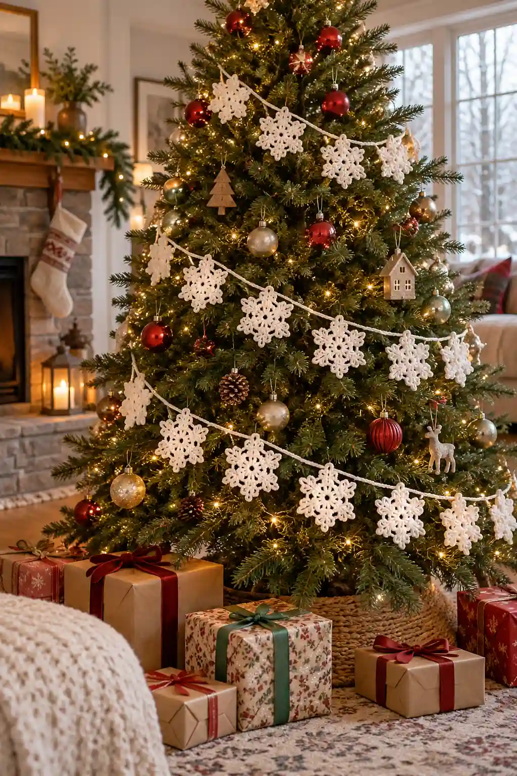 06 crochet snowflake