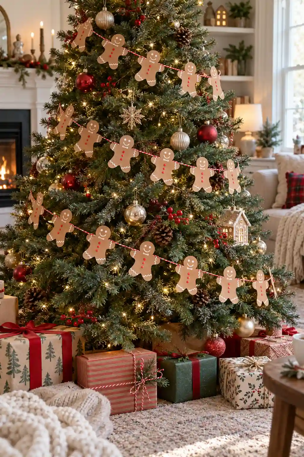 23 paper gingerbread