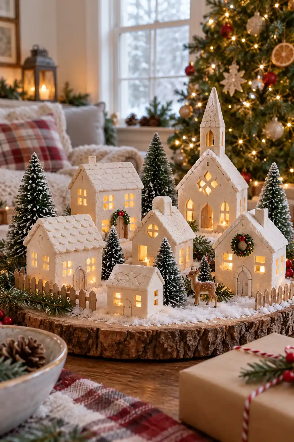 07 salt dough village