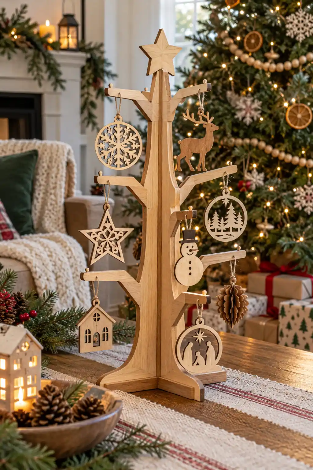 11 ornament display stand