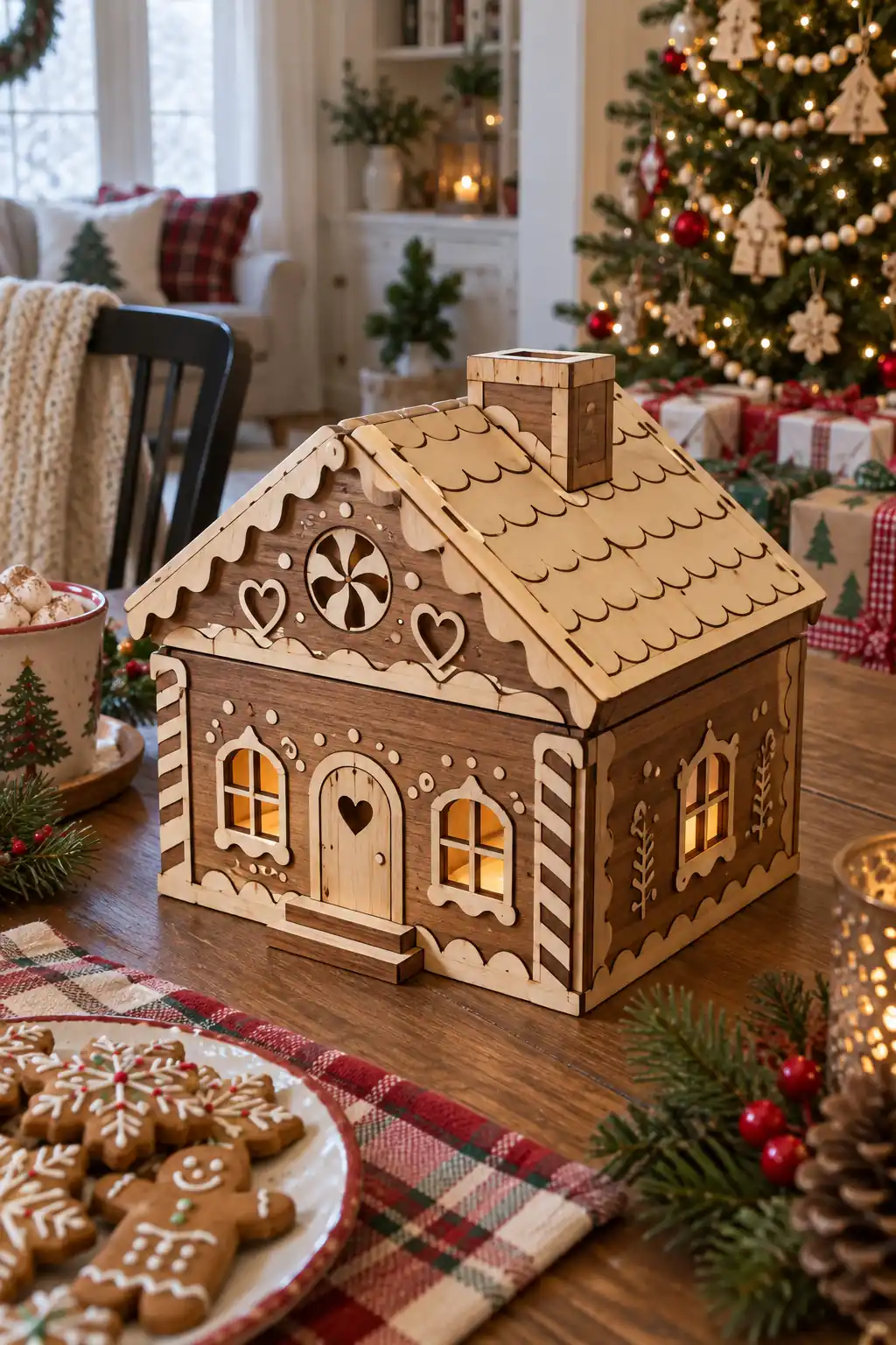 13 gingerbread house box