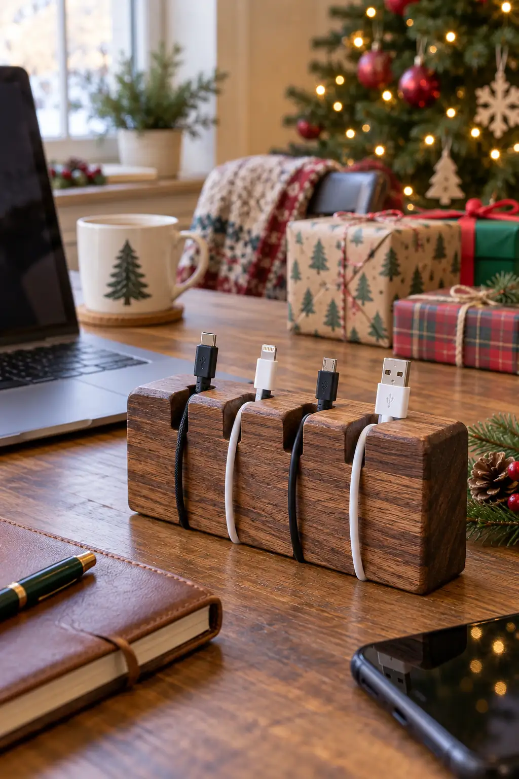 14 desk cable holder