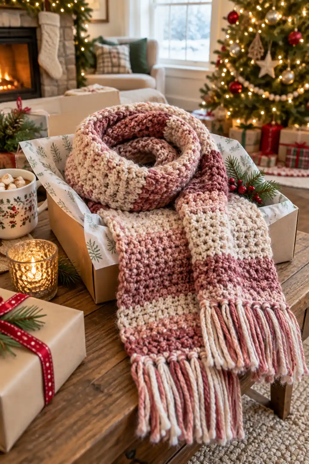 04 crochet cozy scarf