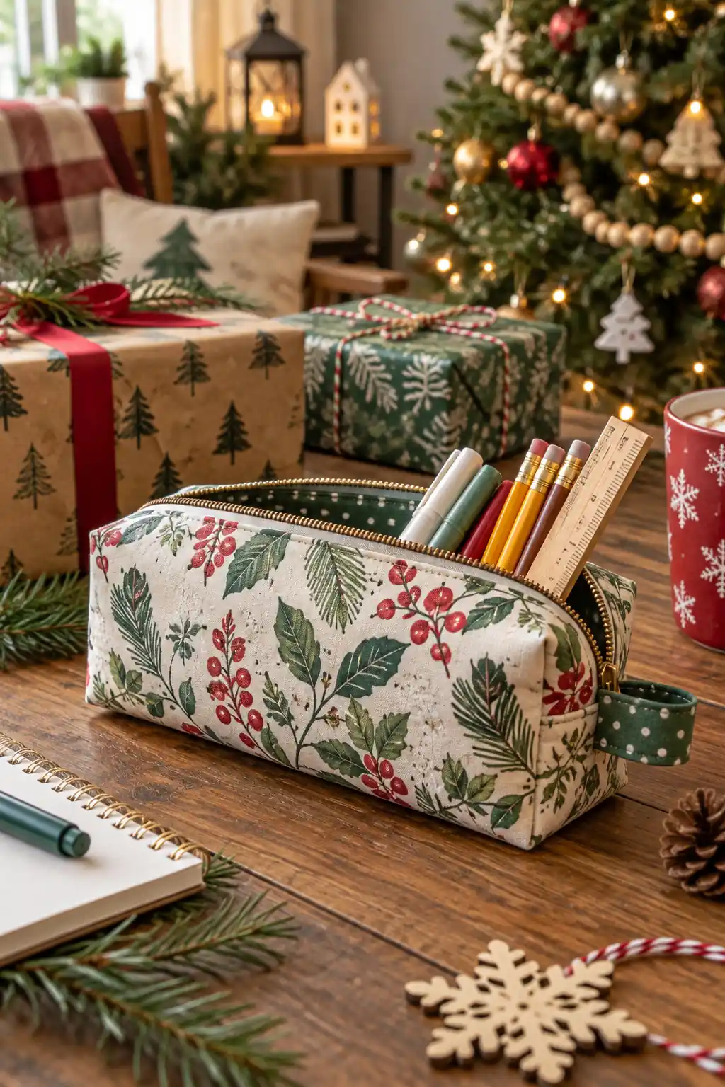 08 fabric pencil pouch