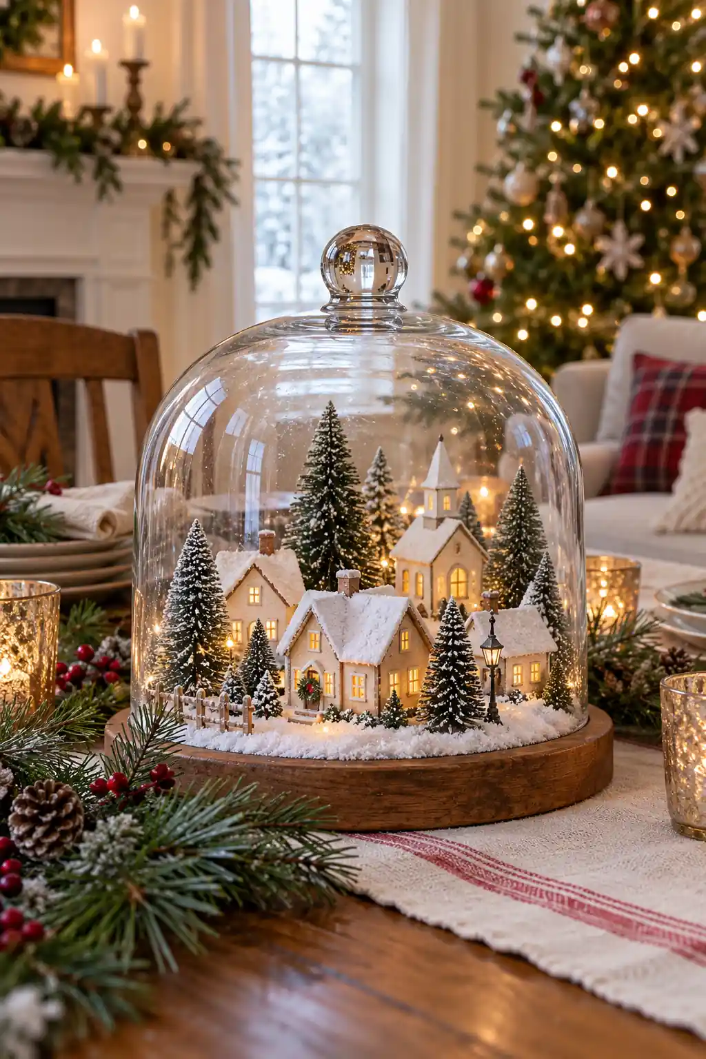 03 glass cloche village